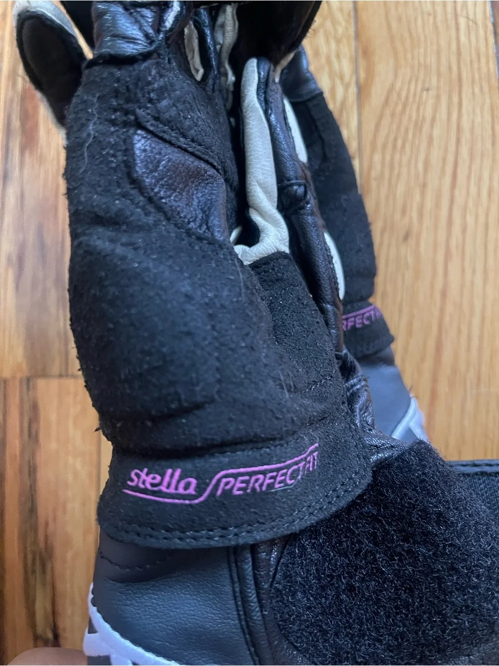 Alpinestars Black White Pink Sport Motorcycle Gloves